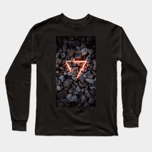 ORANGE TRIANGLE Long Sleeve T-Shirt